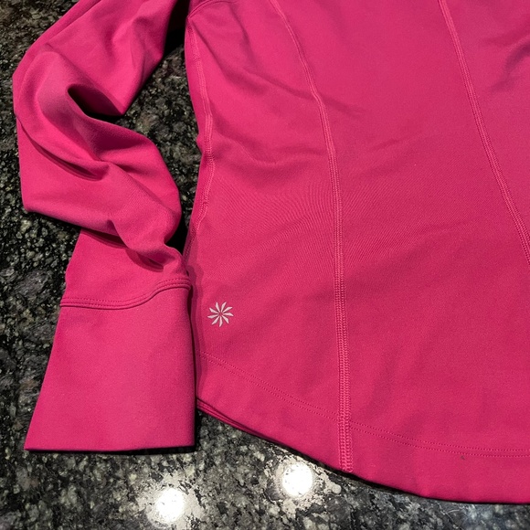 Athleta Salutation Jacket ~ Salvia Pink Size M - Picture 7 of 8
